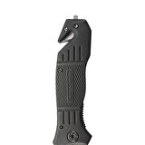 Smith Wesson® Extreme Ops Drop Point Black Kurtarma Çakısı SWFR2SCP