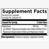 Magnesium Glycinate Complex 300 mg 120 Capsules
