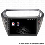 Araç Multimedya Peugeot 301 Android 12 Carplay 4Gb Ram + 64Gb Hdd Navigasyon Ekran MYW