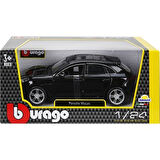 Burago 1:24 Ölçekli Porsche Macan Model Araba Siyah