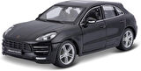 Burago 1:24 Ölçekli Porsche Macan Model Araba Siyah