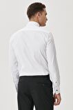 Damatlık Ata Yaka Tailored Slim Fit Gömlek
