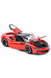 1:24 Ölçekli Ferrari SF90 Stradale Model Araba