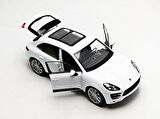 Burago 1:24 Ölçekli Porsche Macan Model Araba Beyaz