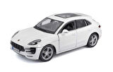 Burago 1:24 Ölçekli Porsche Macan Model Araba Beyaz