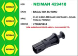 NEIMAN BAGAJ ISIK BUTONU CLIO II-BBO-MEGANE-SAFRANE-LOGAN-THALIA-TWINGO