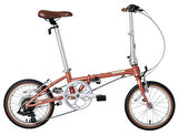 Dahon Boardwalk D7 16 Jant V Fren Katlanır Bisiklet (Bakır)