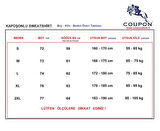 Kapüşonlu Sweatshirt - Siyah