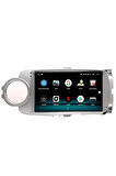 TOYOTA YARİS ANDROİD 10 MULTİMEDYA CARPLAY 2GB RAM + 32GB HDD NAVİGASYON EKRAN