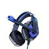 OV-P40 Kablolu Kulaklık Mobil / Ps5-4 /xbox/pc Için Mikrofonlu Stereo 3,5 mm Oyun Kulaklığı