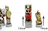 Himarry Satranç Taşı Polyester Büyükboy Athena Dekoratif Hediyelik