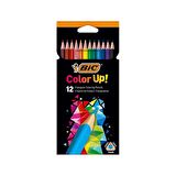 Bic Color Up Üçgen Kuru Boya Kalemi 12’Li 950527