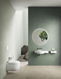 VitrA Origin A45148 Yuvarlak Lavabo Süzgeci, Universal, Sabit, Krom