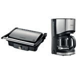 Kenwood HGM30.000SI Tost Makinesi + CMM10.000BM Filtre Kahve Makinesi Hediyeli