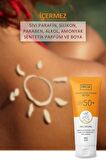 INCIA %100 Doğal Vücut Güneş Kremi Leke Karşıtı Mineral Filtreli Yüksek Koruma SPF 50+ UVA UVB 150 ml