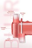 Gün Boyu Kalıcı Pürüzsüz Matlık Sunan Tint PERIPERA Over Blur Tint (004 Coral-La-La)