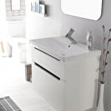 TURKUAZ Elite Etajerli Lavabo 80x45 cm