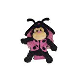 Happy Nappers - 2 in 1, Peluş Uğur Böceği ve Ev-Yastık Birarada..