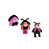 Happy Nappers - 2 in 1, Peluş Uğur Böceği ve Ev-Yastık Birarada..