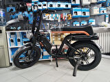 Alba Motobike Elektrikli Bisiklet (Çift Bataryalı 25.8 Ah) Siyah Turuncu