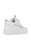 Unisex Çocuk Spor Ayakkabı Ortopedik Lastik Bağcık Cırtlı Desenli Kaymaz Taban Yürüyüş Sneaker 033