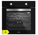 Silverline BO6501B01 - CS5365B01 - 3420 Classy 60 Siyah Cam Ankastre Set