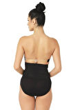 Siyah 2029 Masajlı Double Slip Korse