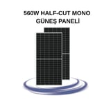 SOLERON 560W HALF-CUT MONO GÜNEŞ PANELİ