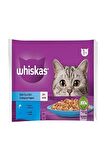 Whiskas Balık Favorileri Poşet Yaş Mama 85 gr x 4 Adet