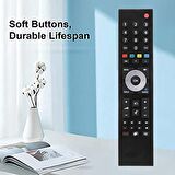 TP7187R Grundıg Smart Tv Için Uzaktan Kumanda Değiştirme Uzaktan Kumanda TP7187R Siyah