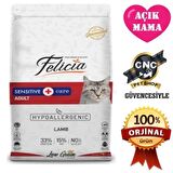 Felicia Az Tahıllı Kuzu Etli Yetişkin Hypoallergenic Kedi Maması 1 Kg Açık Mama