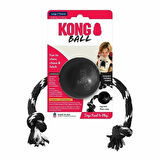 KONG Extreme İpli Top Köpek Oyuncağı Ultra Sert Large