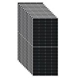 Güneş Enerjisi Bağ Evi Solar Paketi 5KVA Akıllı İnverter 410W Güneş Paneli 100Ah Jel Akü