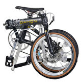 Dahon Mini 349 D9 16 Jant Md Katlanır Bisiklet (Siyah)