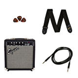 SQUİER SONİC STRATOCASTER 2 TON SUNBURST FRONTMAN 10 G AMFİ ELEKTRO GİTAR SETİ