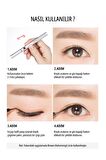 İnce Fırça Uçlu Kalem Eyeliner Natural Fix Brush Pen Liner (Brown)
