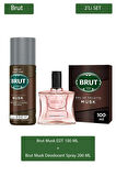 Brut Musk EDT 100 ml Erkek Parfüm Seti