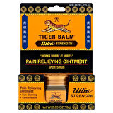 Tiger Balm Ultra Strength  Ağrı, Yatıştırıcı Merhem, Ultra Güçlü Kas Ovucu Kaplan Balsamı Merhem 10gr