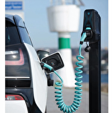 Volti Elektrikli Araba Spiral Şarj Kablosu 22KW / 32A / 3Faz / Tip-2