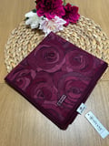 Siyane Scarf Gül Desen Eşarp 03