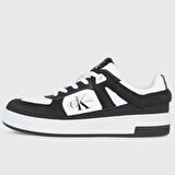 Calvin Klein Classıc Basket Cupsole Low ML Mıx  Erkek Süet Günlük Spor Ayakkabı Siyah 