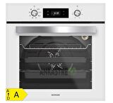 Silverline BO6504W01 - CS5365W01 Beyaz Cam 2’li Ankastre Set