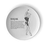 Başak Burcu Porselen Tabak