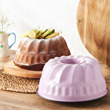 Karaca Multicake Karbon Çelik Dilimli Kek Kalıbı 23 Cm Lila