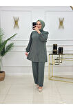 Kadın Tesettür 2'Li Takım Tunik & Pantolon
