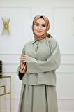 Kadın Tesettür 2'Li Takım Etek & Tunik