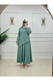 Kadın Tesettür Takım 2'Li Etek & Tunik Takımı