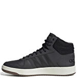 Adidas Hoops 2.0 Mid Erkek Spor Ayakkabı Siyah