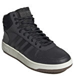 Adidas Hoops 2.0 Mid Erkek Spor Ayakkabı Siyah
