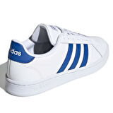 Adidas Grand Court Mens Leather Sneaker Hakiki Deri Erkek Günlük Spor Ayakkabı Beyaz